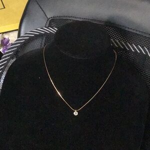 Givenchy Preowned Necklace Preowned Gold Plated Necklace 17 Inches W Extension